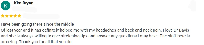 Chiropractic Omaha NE Testimonial Kim Bryan